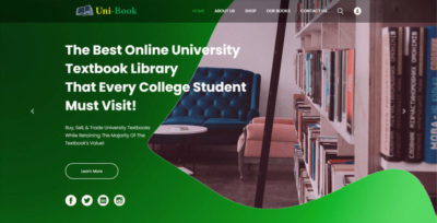 Uni-Book ASP.net MVC web project